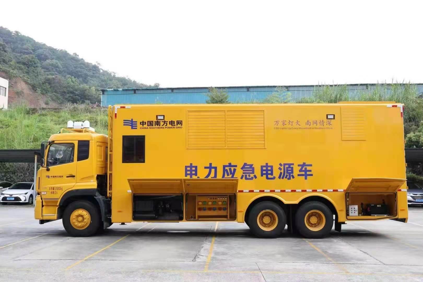 嫩江安康大型柴油发电机发电车UPS电源出租租赁